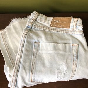 One teaspoon lonely boys raw hem jeans size 27